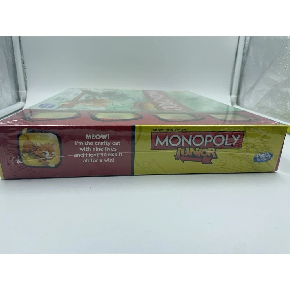 Hasbro Monopoly Junior Cat Dog Car Boat Sealed My First Monopoly Game BRAND NEW